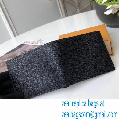 Louis Vuitton Amerigo Wallet Taiga Leather Black M62045