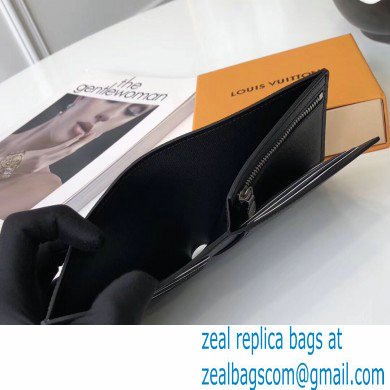 Louis Vuitton Amerigo Wallet Taiga Leather Black M62045