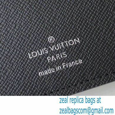 Louis Vuitton Amerigo Wallet Taiga Leather Black M62045