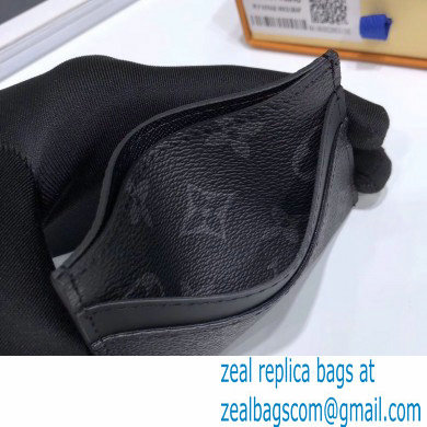 Louis Vuitton Double Card Holder Monogram Eclipse Canvas M62170