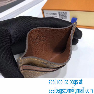 Louis Vuitton Double Card Holder Monogram Reverse Canvas