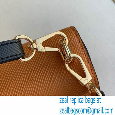 Louis Vuitton Epi Leather Twist MM Bag Karakoram M59026 Gold Cipango 2021 - Click Image to Close