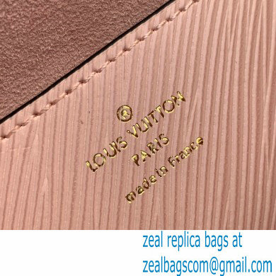 Louis Vuitton Epi Leather Twist MM Bag Karakoram M59028 Rose Jasmin Pink 2021 - Click Image to Close