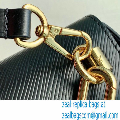 Louis Vuitton Epi Leather Twist MM Bag M58715 Black 2021 - Click Image to Close