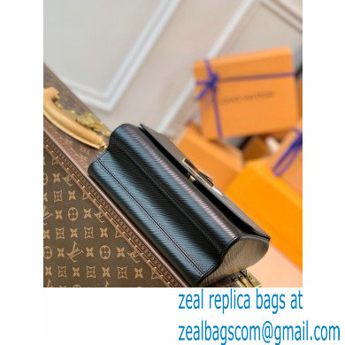 Louis Vuitton Epi Leather Twist MM Bag M58715 Black 2021 - Click Image to Close