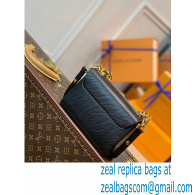 Louis Vuitton Epi Leather Twist PM Bag Black 2021