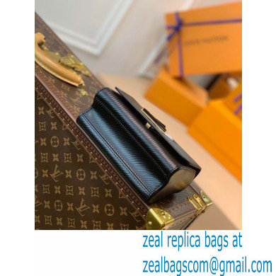 Louis Vuitton Epi Leather Twist PM Bag Black 2021