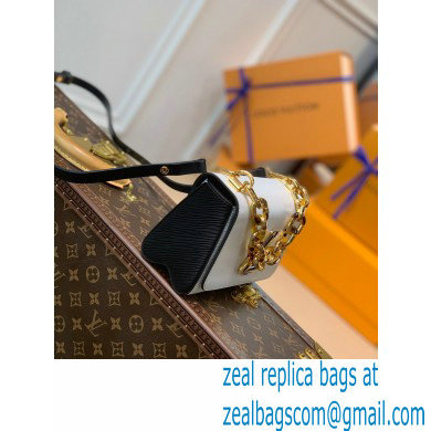 Louis Vuitton Epi Leather Twist PM Bag White 2021