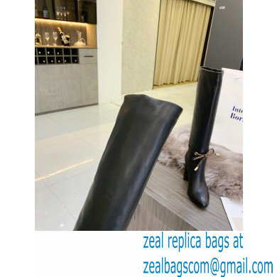 Louis Vuitton Heel 10cm Silhouette High Boots Black 2021