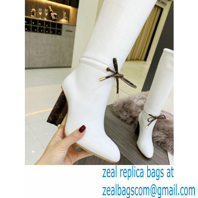 Louis Vuitton Heel 10cm Silhouette High Boots White 2021