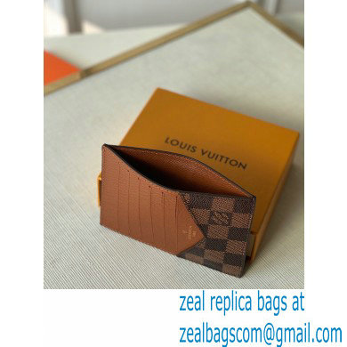 Louis Vuitton ID Card Holder Damier Ebene Canvas