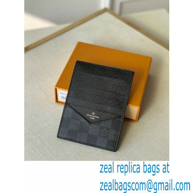 Louis Vuitton ID Card Holder Damier Graphite Canvas N60378