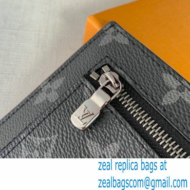 Louis Vuitton ID Card Holder Monogram Eclipse Canvas