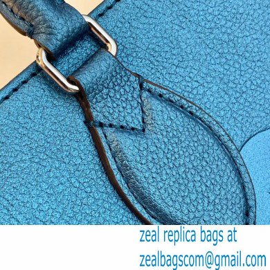 Louis Vuitton Monogram Empreinte Giant Onthego Tote Bag MM blue M45595 - Click Image to Close