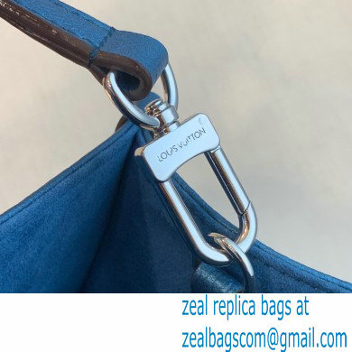 Louis Vuitton Monogram Empreinte Giant Onthego Tote Bag PM blue M45653