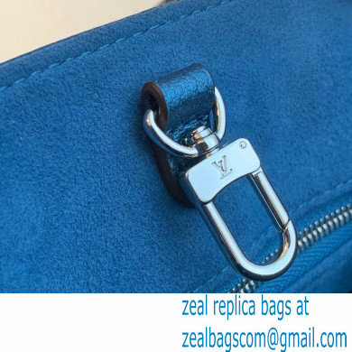 Louis Vuitton Monogram Empreinte Giant Onthego Tote Bag PM blue M45653