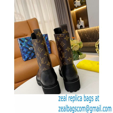 Louis Vuitton Territory Flat Ranger Ankle Boots Monogram Canvas 2021