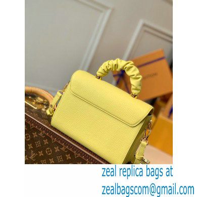 Louis Vuitton Twist MM Bag Scrunchie Handle Ginger Yellow 2021