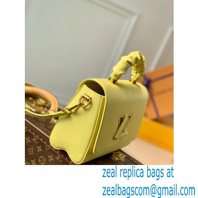 Louis Vuitton Twist MM Bag Scrunchie Handle Ginger Yellow 2021