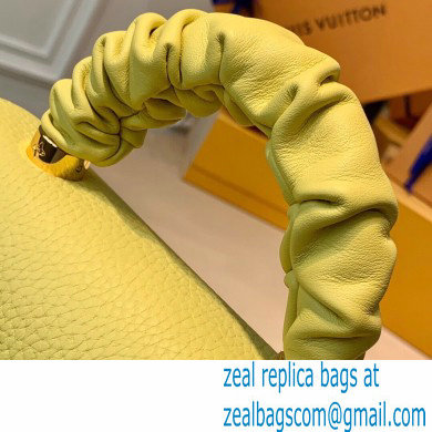 Louis Vuitton Twist MM Bag Scrunchie Handle Ginger Yellow 2021