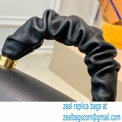 Louis Vuitton Twist MM Bag Scrunchie Handle M58688 Black 2021