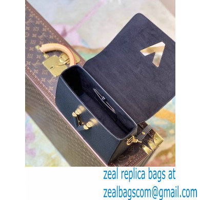 Louis Vuitton Twist MM Bag Scrunchie Handle M58688 Black 2021