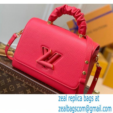 Louis Vuitton Twist MM Bag Scrunchie Handle Pondichery Pink 2021