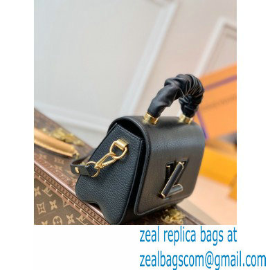 Louis Vuitton Twist PM Bag Scrunchie Handle Black 2021 - Click Image to Close