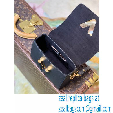 Louis Vuitton Twist PM Bag Scrunchie Handle Black 2021