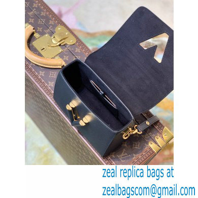 Louis Vuitton Twist PM Bag Scrunchie Handle Black 2021 - Click Image to Close