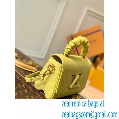 Louis Vuitton Twist PM Bag Scrunchie Handle M58571 Ginger Yellow 2021