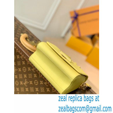 Louis Vuitton Twist PM Bag Scrunchie Handle M58571 Ginger Yellow 2021
