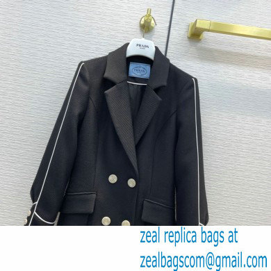 PRADA black cashmere coat 2021 - Click Image to Close