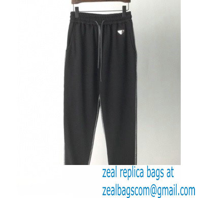 Prada Pants Black with nylon details 2021