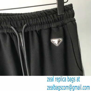 Prada Pants Black with nylon details 2021