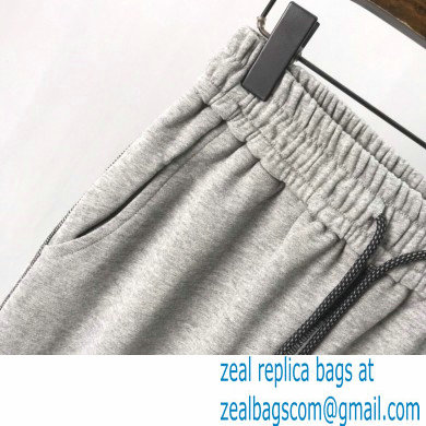 Prada Pants Gray with nylon details 2021