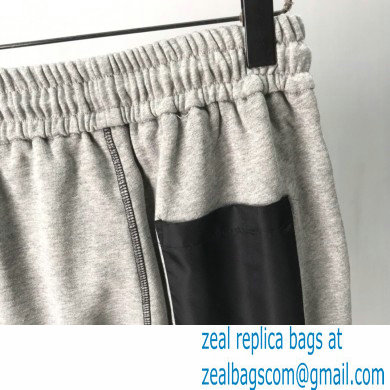 Prada Pants Gray with nylon details 2021