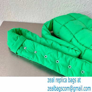 bottega veneta Padded intreccio nylon cassette cross-body bag green - Click Image to Close