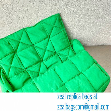 bottega veneta Padded intreccio nylon cassette cross-body bag green - Click Image to Close