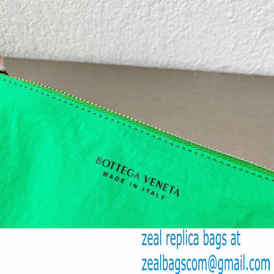 bottega veneta Padded intreccio nylon cassette cross-body bag green