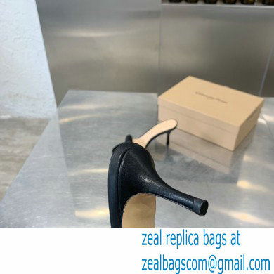 gianvito rossi 7cm bijoux leather sandals black 2021 - Click Image to Close