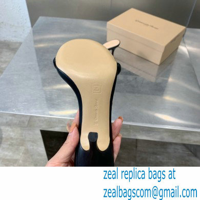 gianvito rossi 7cm bijoux leather sandals black 2021 - Click Image to Close