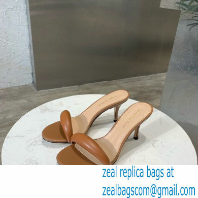 gianvito rossi 7cm bijoux leather sandals brown 2021