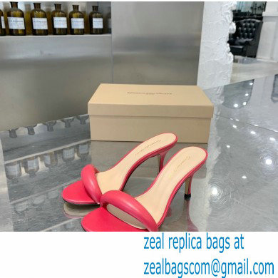 gianvito rossi 7cm bijoux leather sandals red 2021