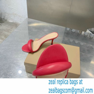 gianvito rossi 7cm bijoux leather sandals red 2021