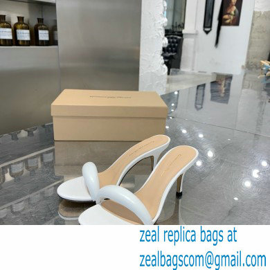 gianvito rossi 7cm bijoux leather sandals white 2021