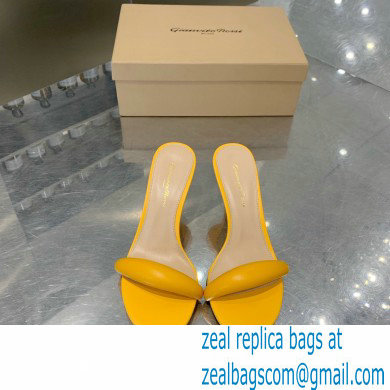 gianvito rossi 7cm bijoux leather sandals yellow 2021