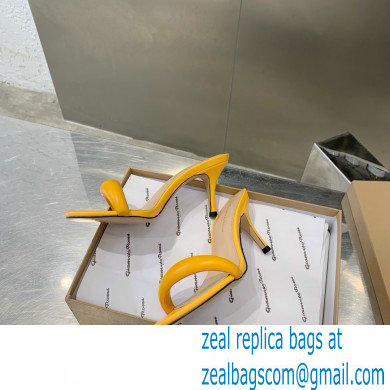 gianvito rossi 7cm bijoux leather sandals yellow 2021