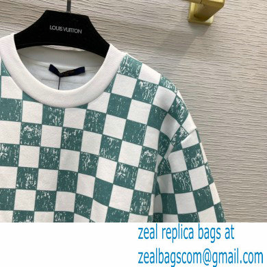 louis vuitton DAMIER PRINTED CREWNECK 1A99VH 2021