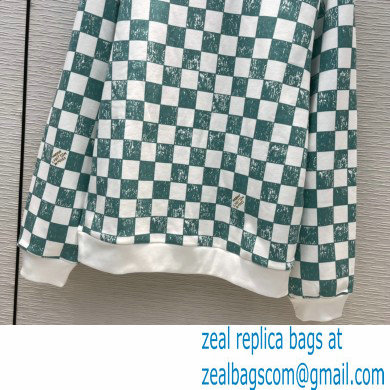 louis vuitton DAMIER PRINTED CREWNECK 1A99VH 2021